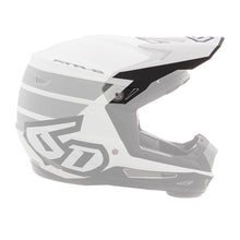 Load image into Gallery viewer, 6D ATR-2Y Stripe Replacement Peak - Black White