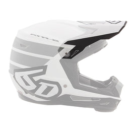 6D ATR-2Y Stripe Replacement Peak - Black White