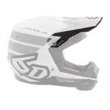 6D ATR-2Y Stripe Replacement Peak - Black White
