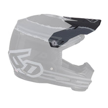 Load image into Gallery viewer, 6D ATR-2Y Danger Boy Replacement Peak - Black Grey