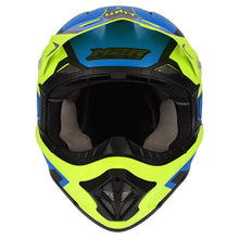 Load image into Gallery viewer, M2R Exo Unit Protech Pc-2F Helmet - Matt Blue/Hi-Vis Yellow