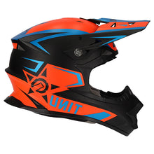 Load image into Gallery viewer, M2R Exo Unit Protech Pc-8F Helmet - Matt Hi-Vis Orange/Blue