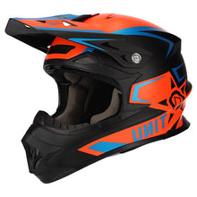 Load image into Gallery viewer, M2R Exo Unit Protech Pc-8F Helmet - Matt Hi-Vis Orange/Blue