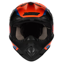 Load image into Gallery viewer, M2R Exo Unit Protech Pc-8F Helmet - Matt Hi-Vis Orange/Blue