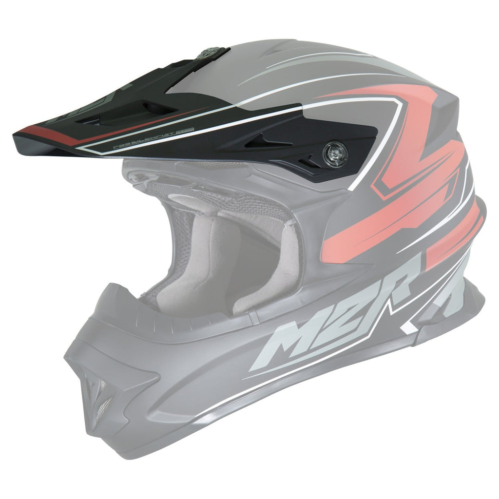 M2R EXO Replacement Peak for Rush PC-1F - Red