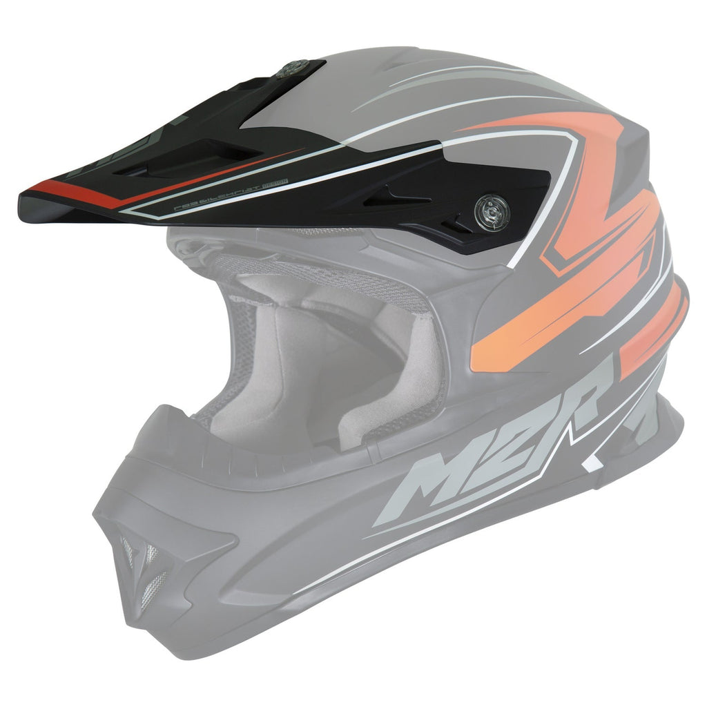M2R EXO Replacement Peak for Rush PC-8F - Orange
