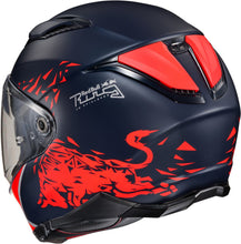 Load image into Gallery viewer, HJC F70 Spielberg Red Bull Ring Motorcycle Helmet - Blue/Orange