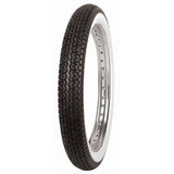 Mitas B7 2.75-17 47J TL/TT White Wall Front or Rear Tyre