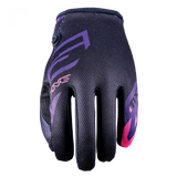 Five MXF 4 Ladies Scrub Gloves - Black/Pink