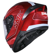 Load image into Gallery viewer, SMK Typhoon 06 Mystic (MA336) Full Face Helmet - Matt Red/Grey