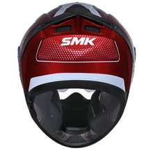 Load image into Gallery viewer, SMK Typhoon 06 Mystic (MA336) Full Face Helmet - Matt Red/Grey