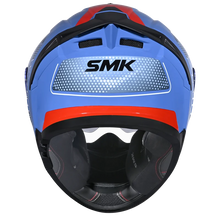 Load image into Gallery viewer, SMK Typhoon 06 Mystic (MA551) Full Face Helmet - Matt Blue/White