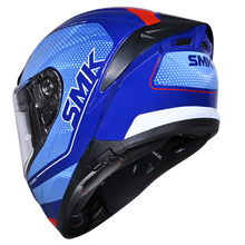 Load image into Gallery viewer, SMK Typhoon 06 Mystic (MA551) Full Face Helmet - Matt Blue/White
