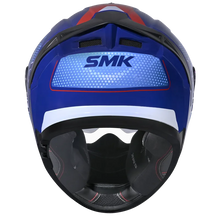 Load image into Gallery viewer, SMK Typhoon 06 Mystic (GL553) Full Face Helmet - Blue/Red