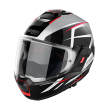 Load image into Gallery viewer, Nolan N120-1 Flip Over Classic Helmet - White Black Red