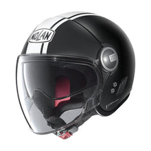 Load image into Gallery viewer, Nolan N21 Visor For Open Face Dolce Vita Helmet - Flat Black White