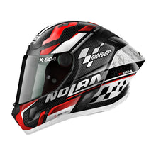 Load image into Gallery viewer, Nolan X-804 RS Full Face Moto-GP Helmet - Carbon Red White