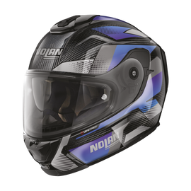 Nolan X-903 Ultra Carbon Full Face Highspeed Helmet - Carbon/Blue/Grey
