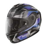 Nolan X-903 Ultra Carbon Full Face Highspeed Helmet - Carbon/Blue/Grey