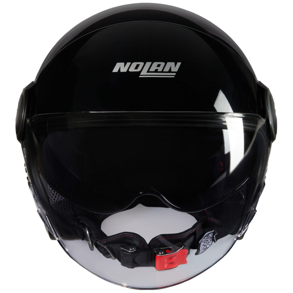 Nolan N21 Visor Open Face Classico Helmet - Gloss Black