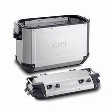 Load image into Gallery viewer, Givi OBKN37APACK2 Trekker 37 Litre Outback Cam-Side Cases Pair - Silver