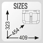 Load image into Gallery viewer, Givi MonoKey Trekker Outback 42 Litre Motorcycle Top Cases - Aluminium