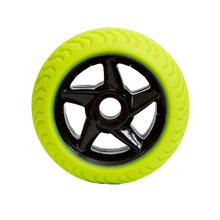 Load image into Gallery viewer, Ogio Replacement Wheel Set For Ogio Rig 9800 Pro Wheeled Gear Bag - Black/Neon