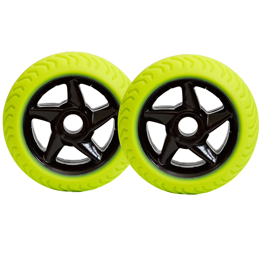 Ogio Replacement Wheel Set For Ogio Rig 9800 Pro Wheeled Gear Bag - Black/Neon