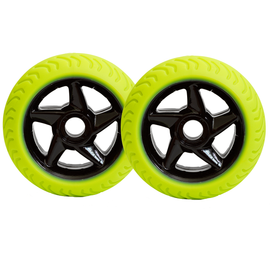 Ogio Replacement Wheel Set For Ogio Rig 9800 Pro Wheeled Gear Bag - Black/Neon