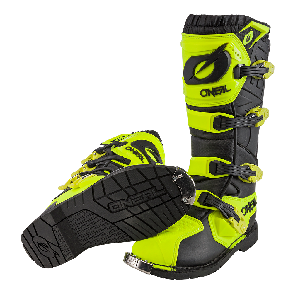 Oneal 2024 Rider Pro Neon Yellow/Black Boots