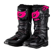Load image into Gallery viewer, Oneal 2024 Rider Pro Black/Pink Womens Boots