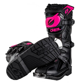 Oneal 2024 Rider Pro Black/Pink Womens Boots
