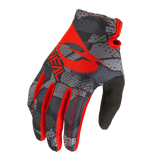 Oneal 2023 Matrix Camo V.22 Black/Red Youth Gloves