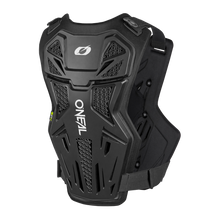 Load image into Gallery viewer, Oneal Split Black Chest Protector Lite