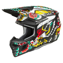 Load image into Gallery viewer, Oneal 2025 3 SRS Inked V.25 Matte Multi Youth Helmet