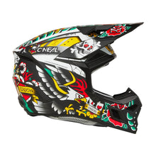 Load image into Gallery viewer, Oneal 2025 3 SRS Inked V.25 Matte Multi Youth Helmet