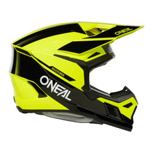 Load image into Gallery viewer, Oneal 2025 3 SRS Race V.25 Black/Neon Yellow Helmet