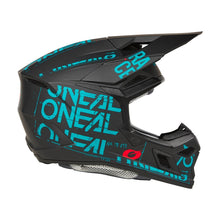 Load image into Gallery viewer, Oneal 2025 3 SRS Static V.25 Matte Black/Teal Helmet