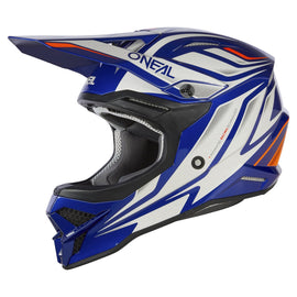 Oneal 2024 3 SRS Vertical V.23 Blue/White Helmet
