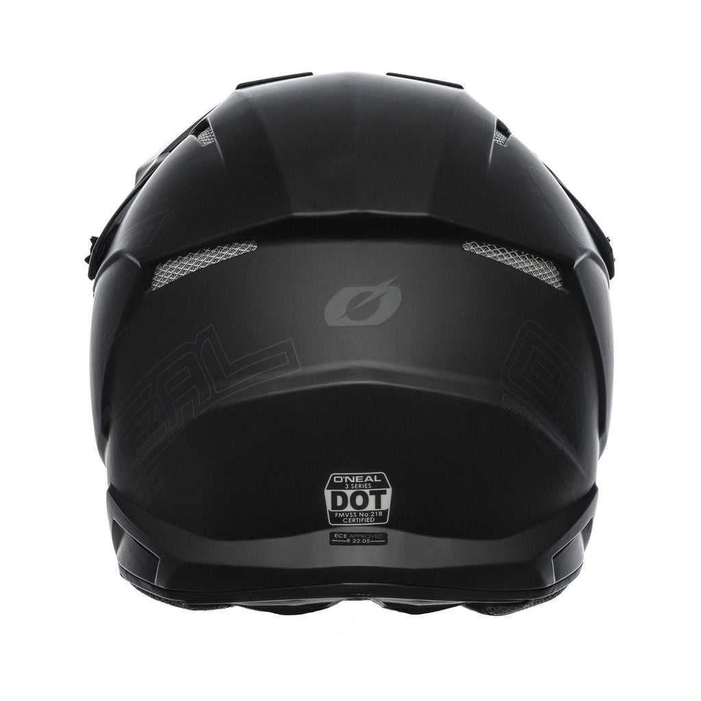Oneal 2024 3 SRS Solid V.23 Flat Black Helmet