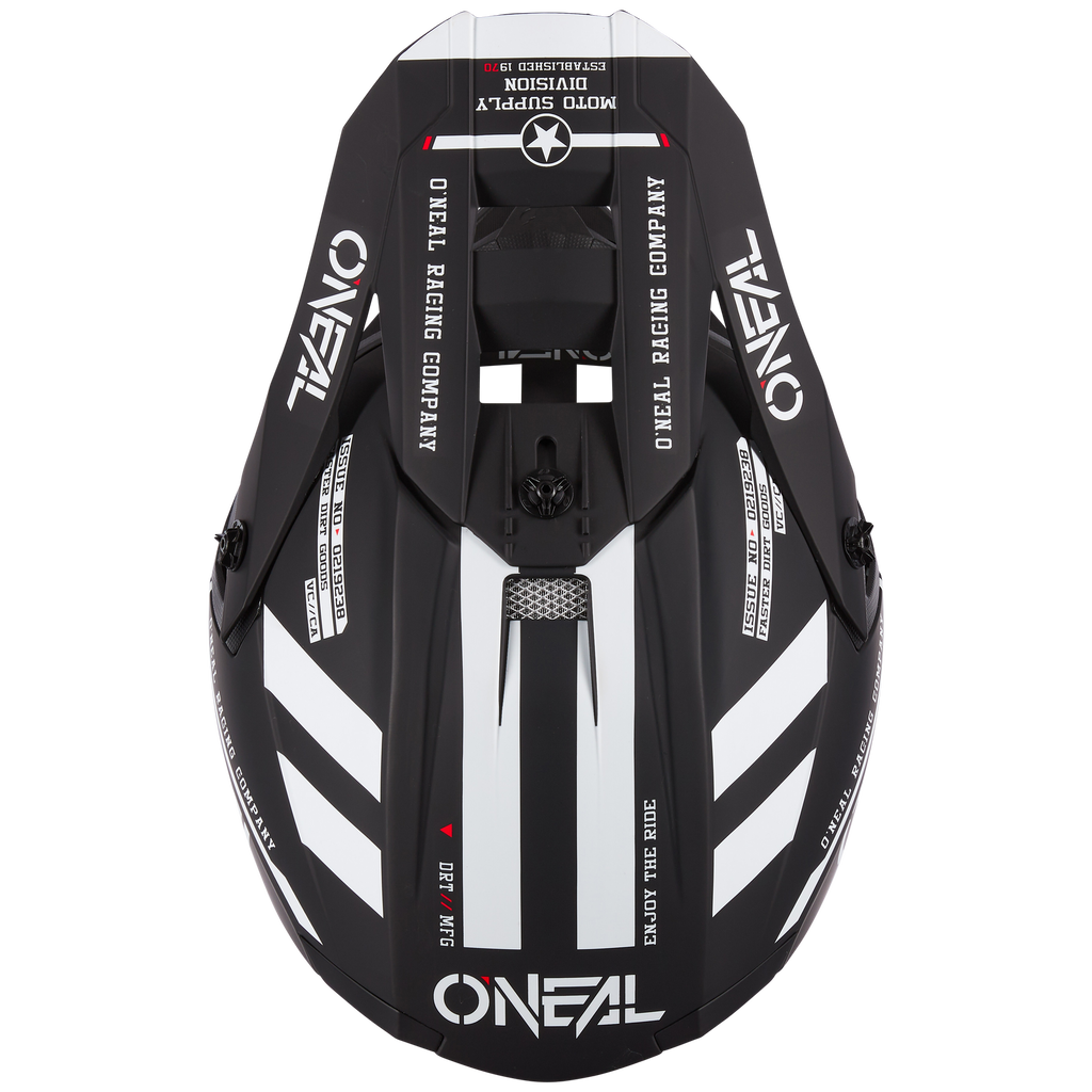 Oneal 2024 5 SRS Warhawk V.24 Black Helmet