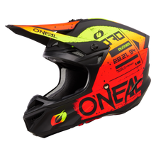 Load image into Gallery viewer, Oneal 2024 5 SRS Scarz V.24 Black/Red/Yellow Helmet