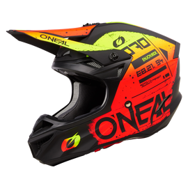 Oneal 2024 5 SRS Scarz V.24 Black/Red/Yellow Helmet