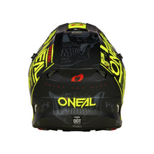 Load image into Gallery viewer, Oneal 2023 5 SRS Attack V.23 Black/Neon Yellow Helmet