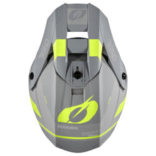 Load image into Gallery viewer, Oneal 2023 10 SRS Flow V.23 Grey/Neon Yellow Helmet