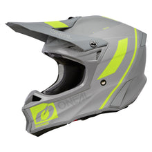 Load image into Gallery viewer, Oneal 2023 10 SRS Flow V.23 Grey/Neon Yellow Helmet