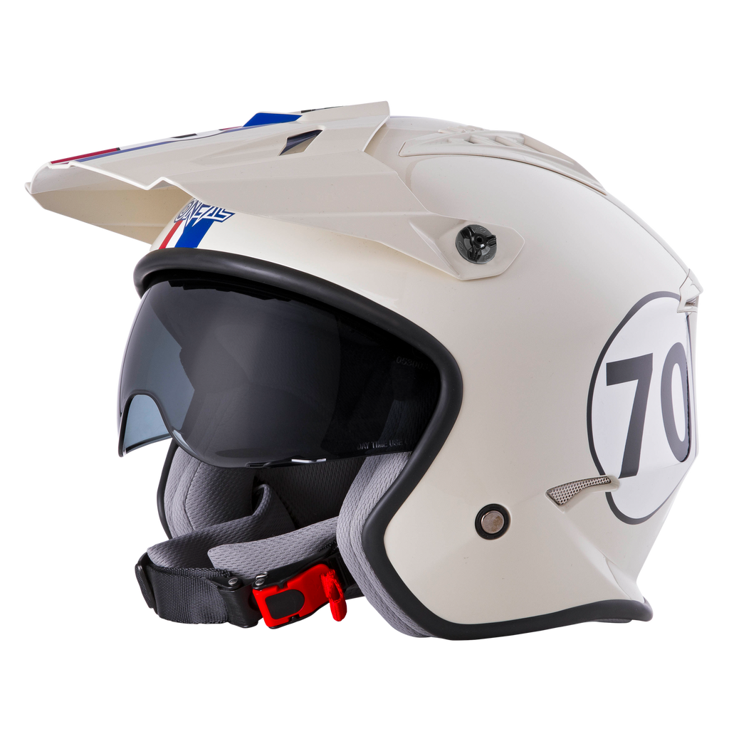 Oneal 2024 Volt Herbie V.24 White/Red/Blue Helmet