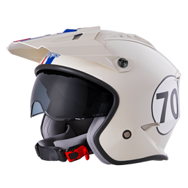 Oneal 2024 Volt Herbie V.24 White/Red/Blue Helmet