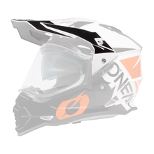Load image into Gallery viewer, Oneal Replacement Peak for 2023 Sierra II R V.23 Black/Orange Helmet