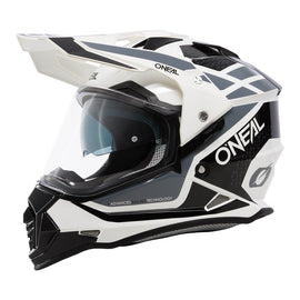 ONEAL 27 SIERRA HELM R - GLOSS WHT/BLK/GRY